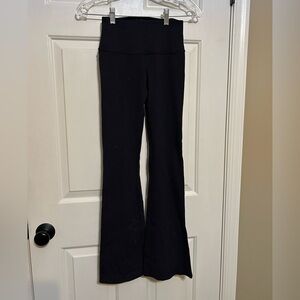 Alo black flared leggings women’s XS
